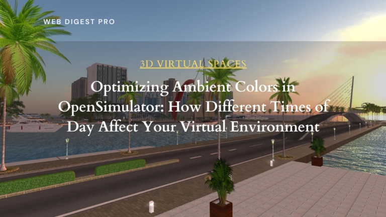 Optimizing Ambient Colors in OpenSimulator